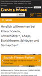 Mobile Screenshot of chaps-and-more.de